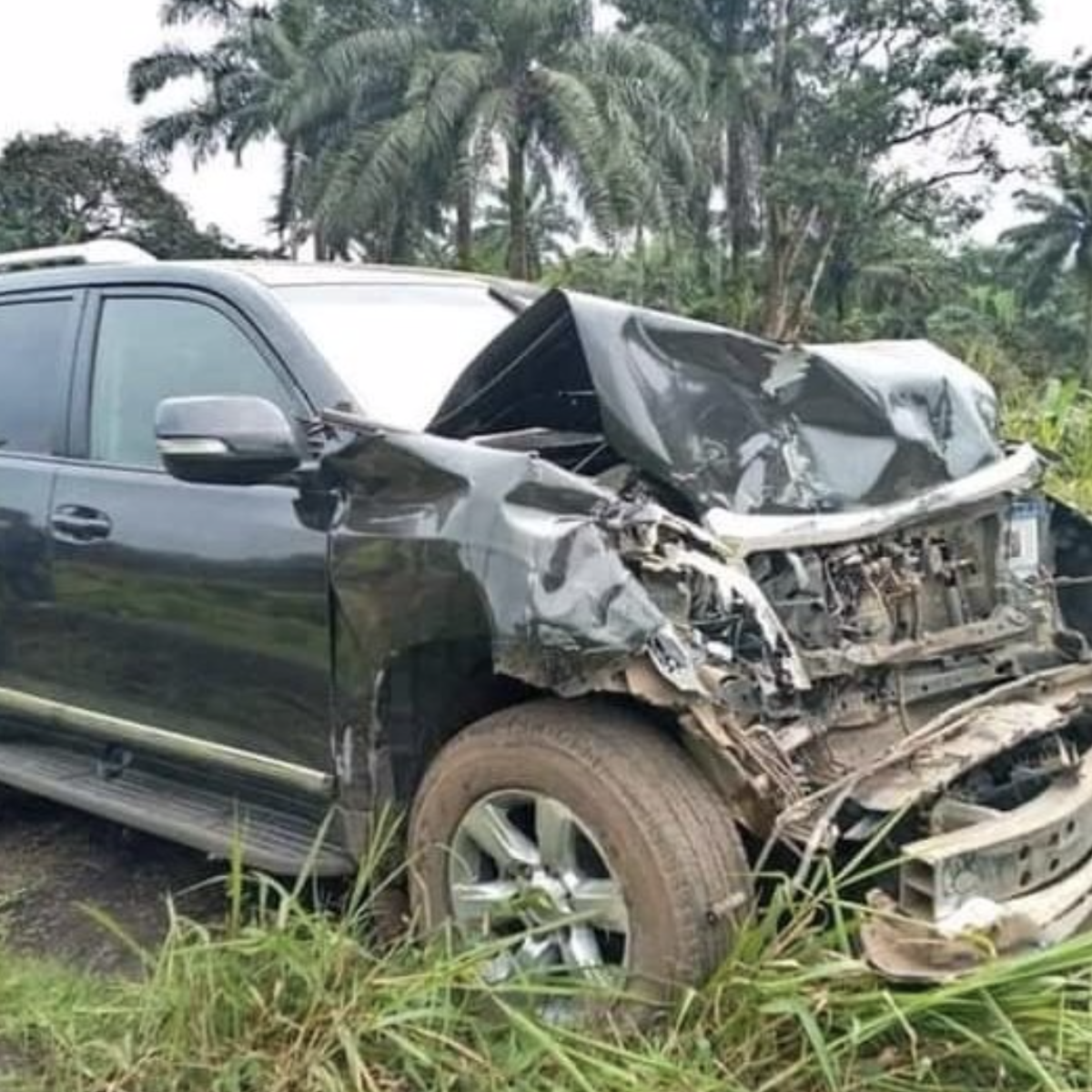 Samuel Eto'o car crash