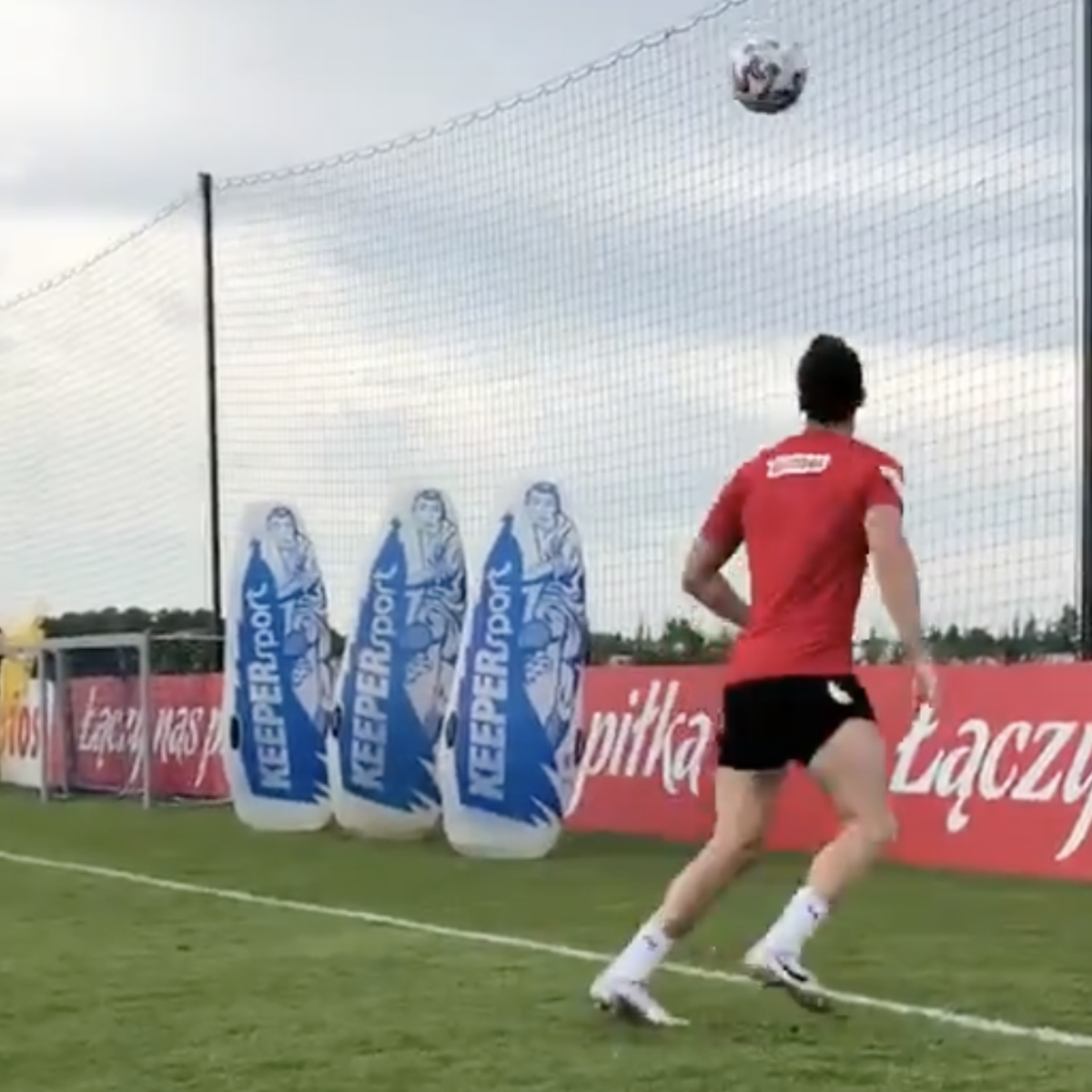 Lewandowski Trick Shot