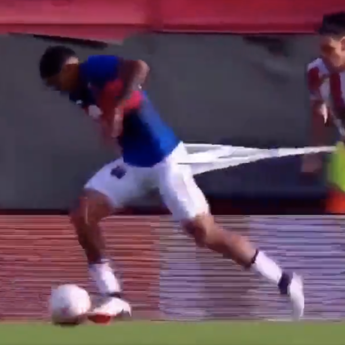 Defender Pulls Shorts Off Opponent