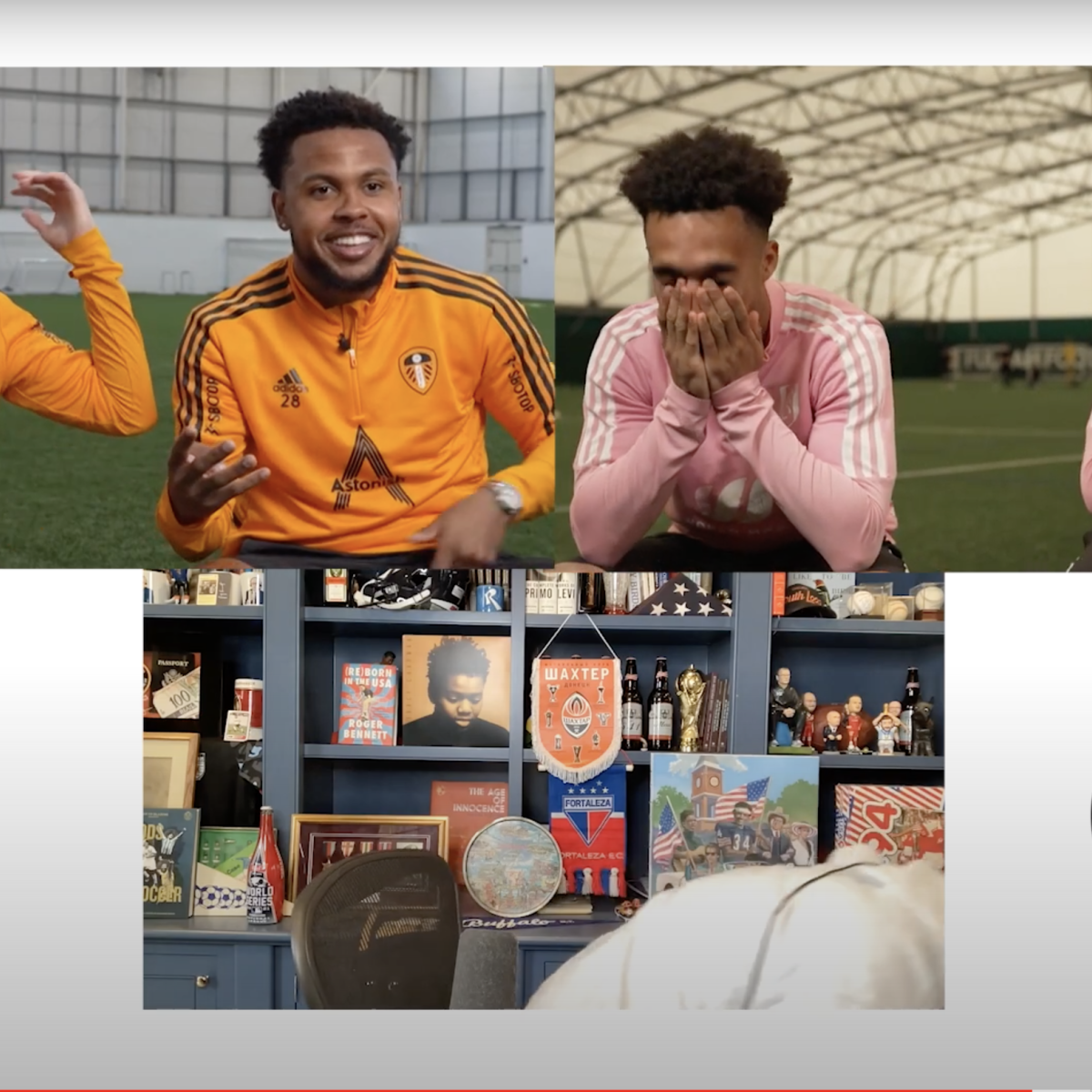 Brenden Aaronson Weston McKennie golf story