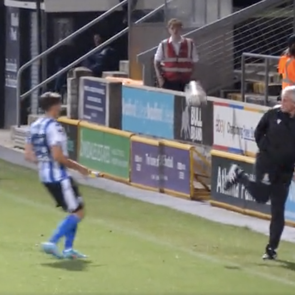 Mark Hughes First Touch
