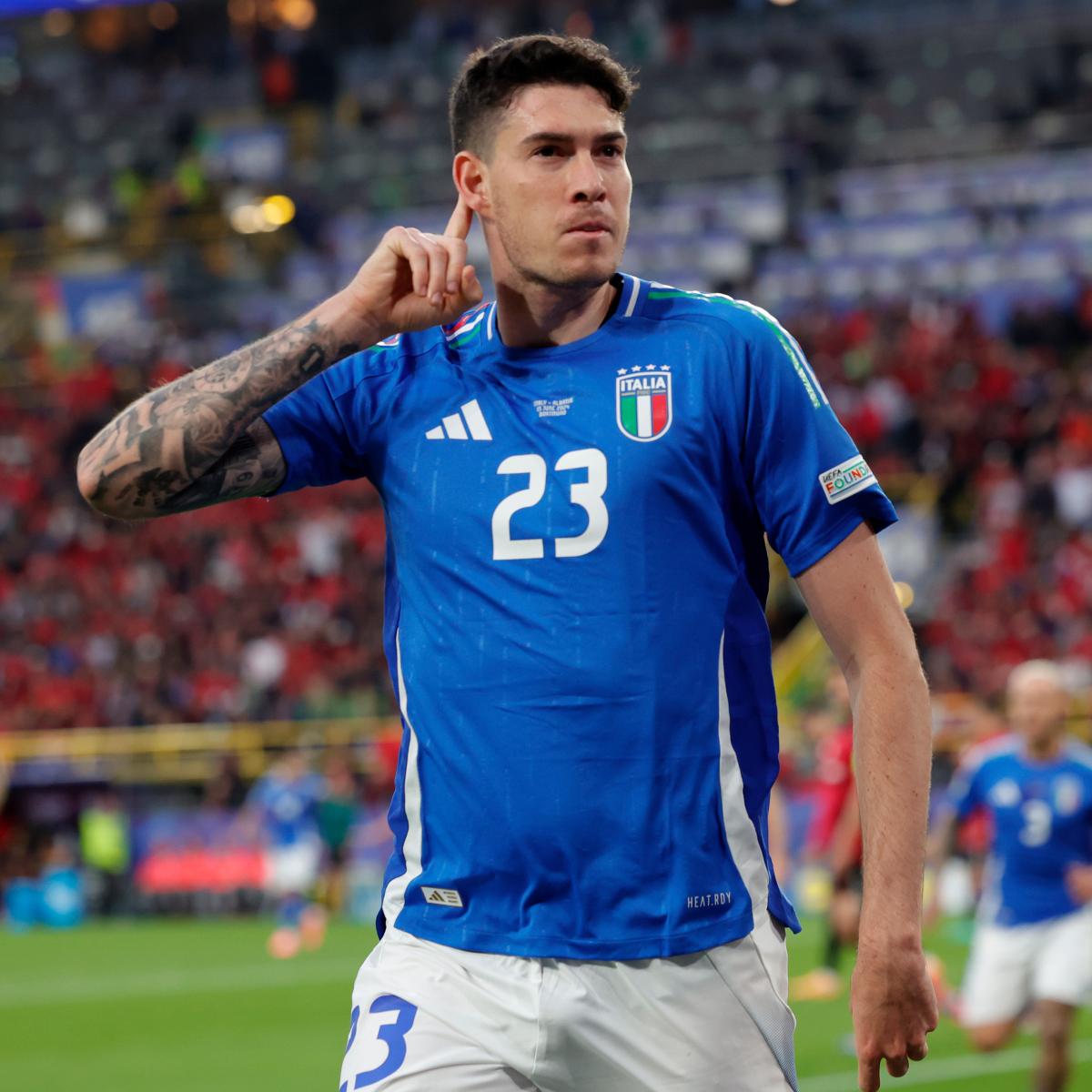 Italy get revenge after Albania fan breaking spaghetti