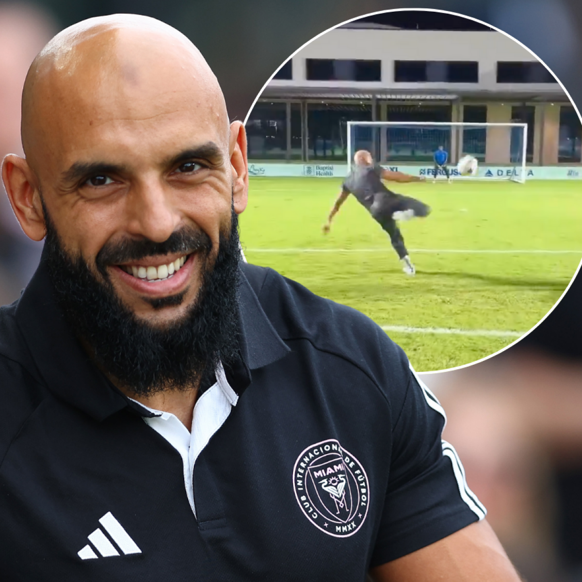 Messi bodyguard goal