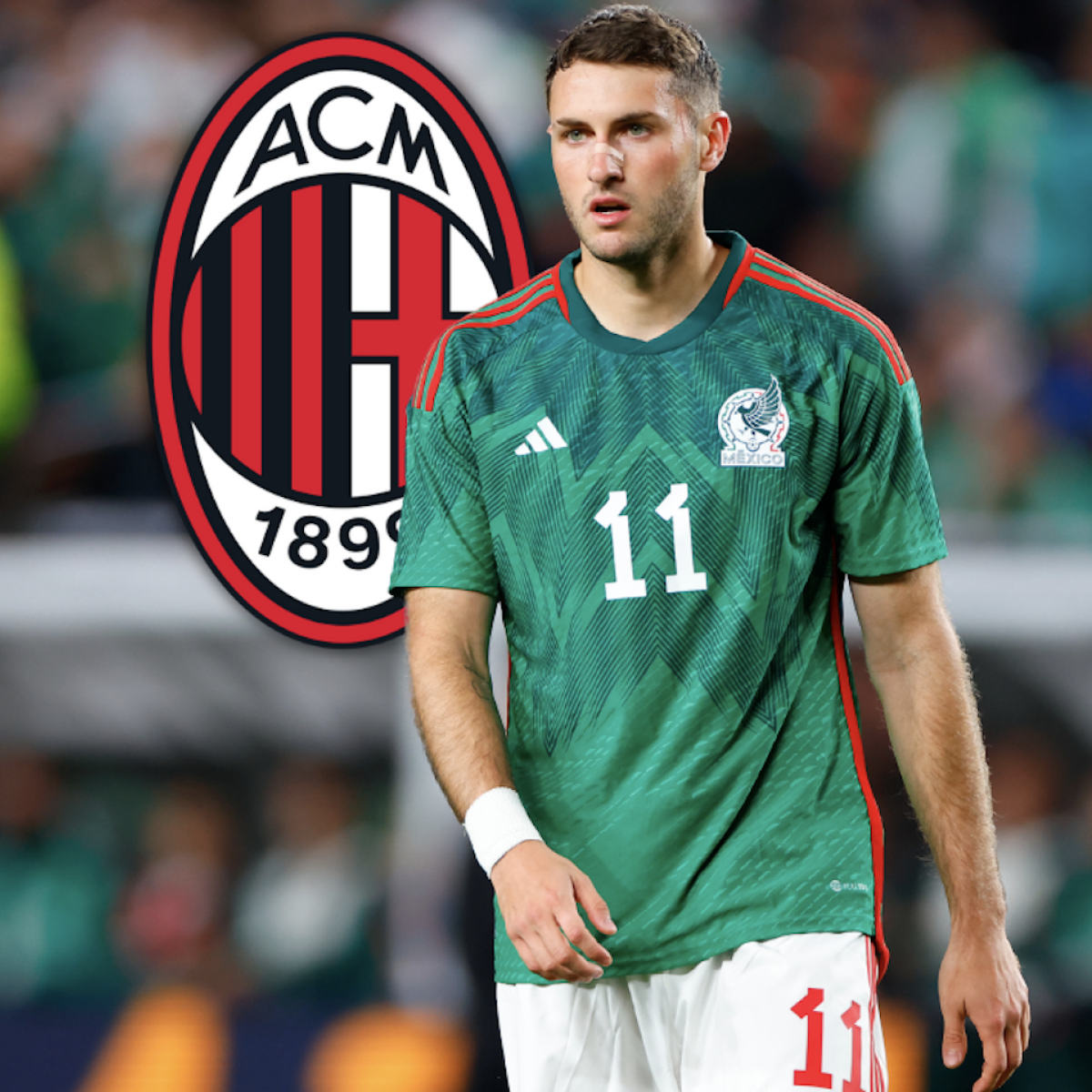 Santi Giménez AC Milan