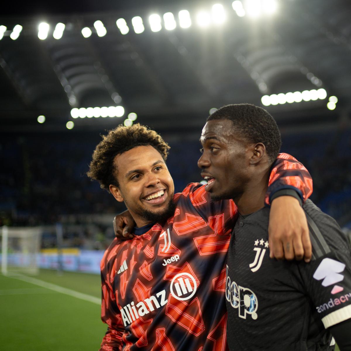 Weah assist vs Lazio sends Juve to final