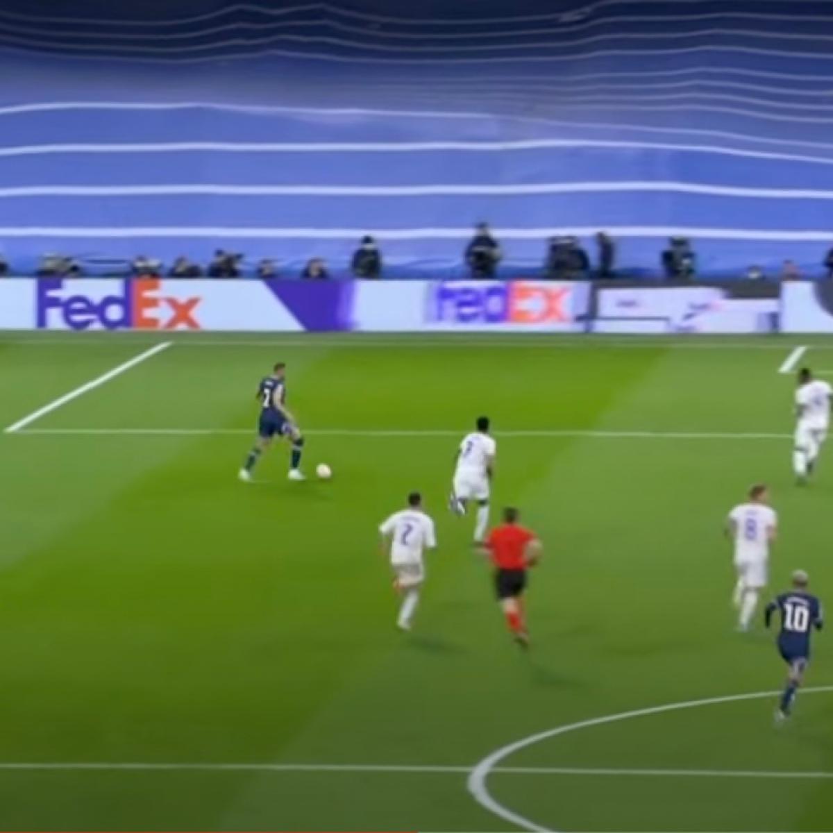 Verratti celebrates Mbappe goal early