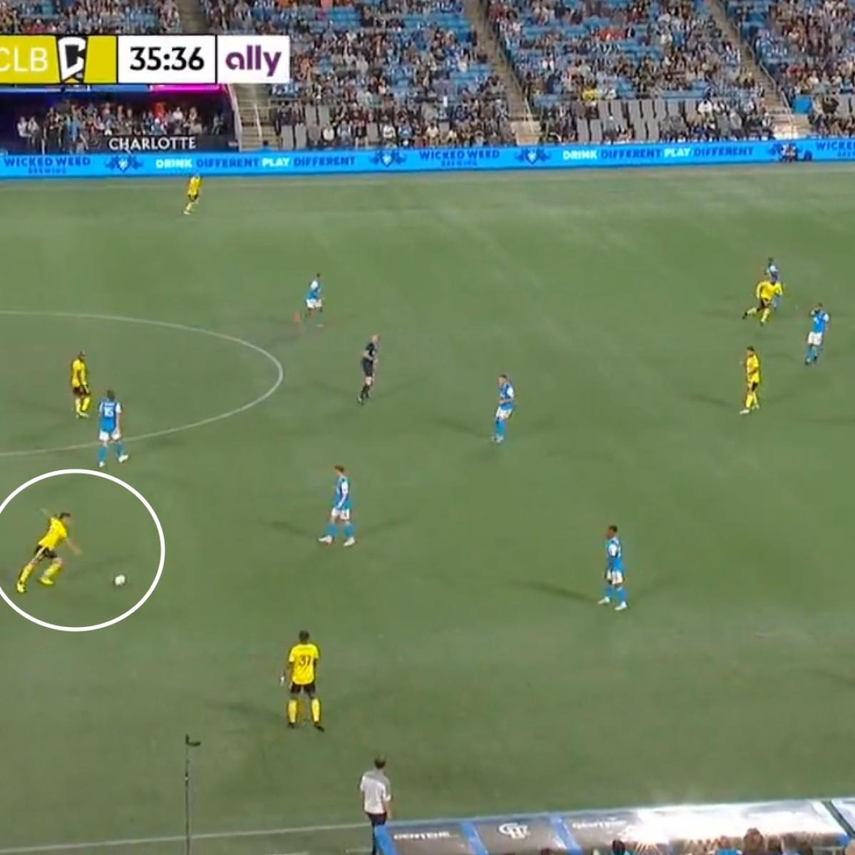 Longest free kick goal in MLS history