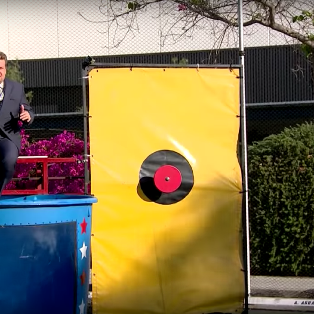 James Corden Dunk Tank 
