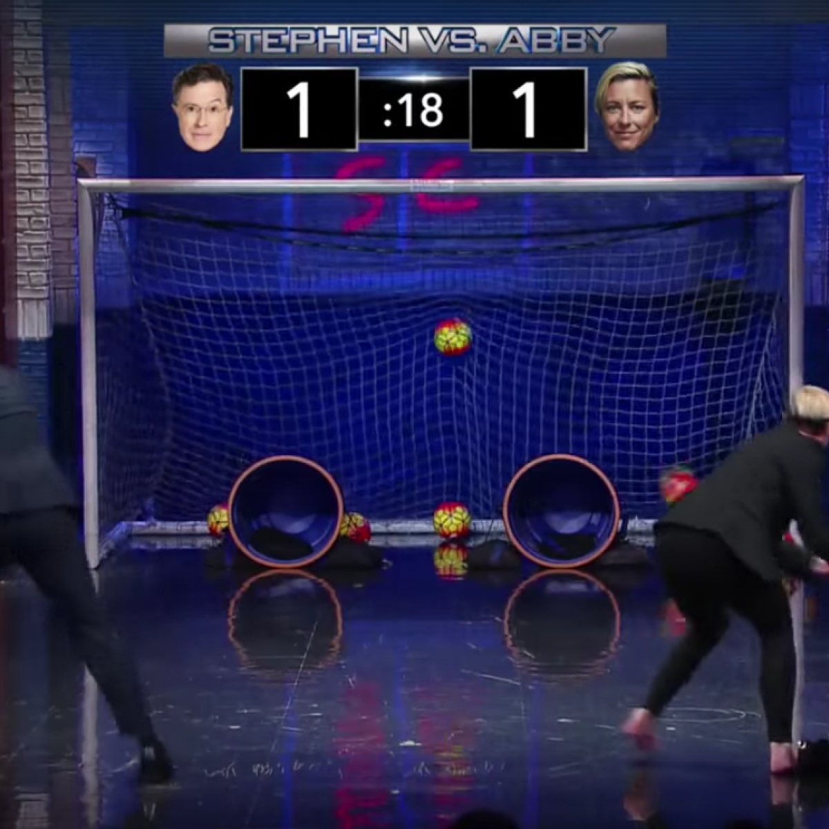 Abby Wambach Stephen Colbert