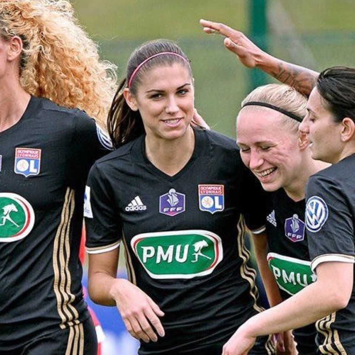 Alex Morgan in Lyon 