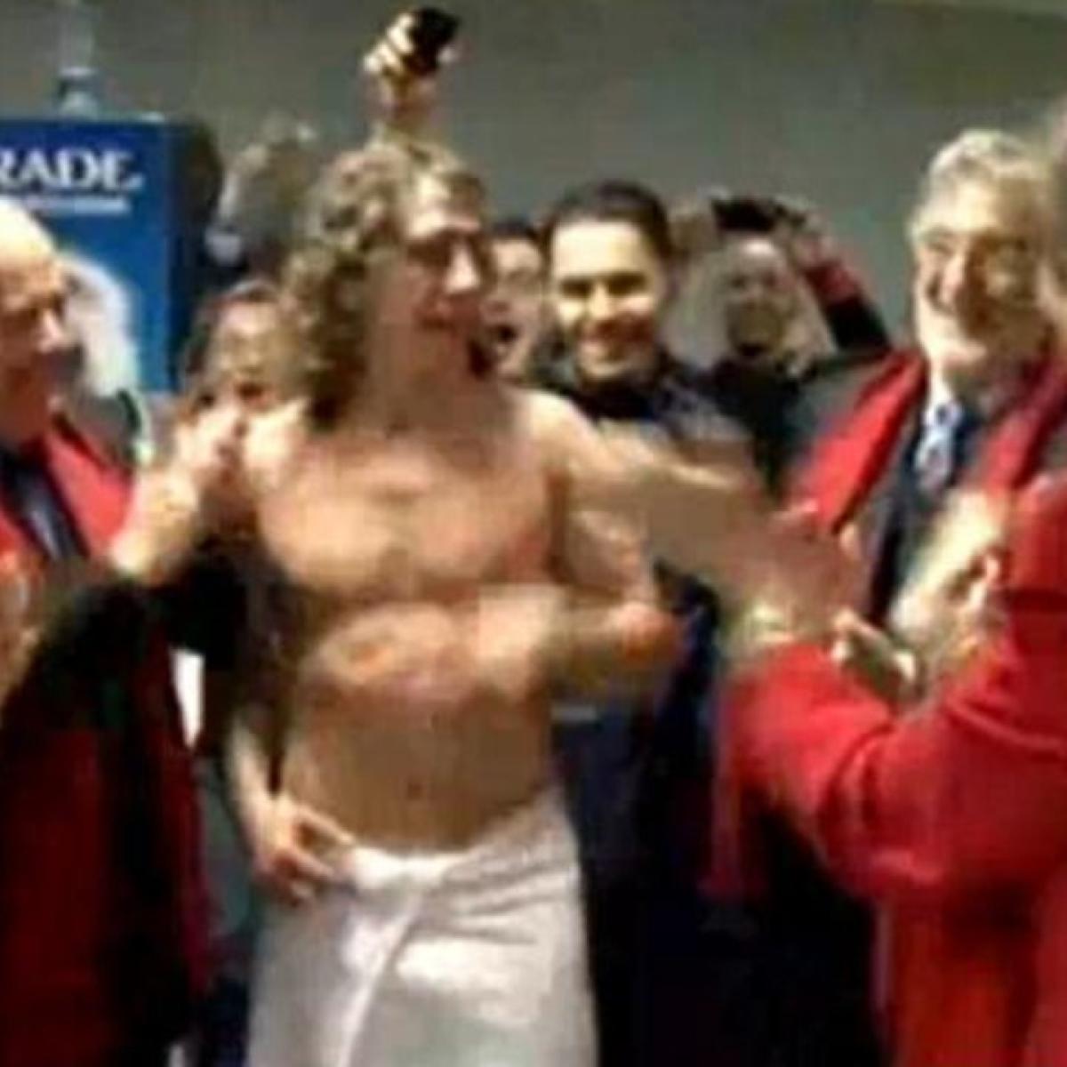 Carles Puyol Meets Queen of Spain