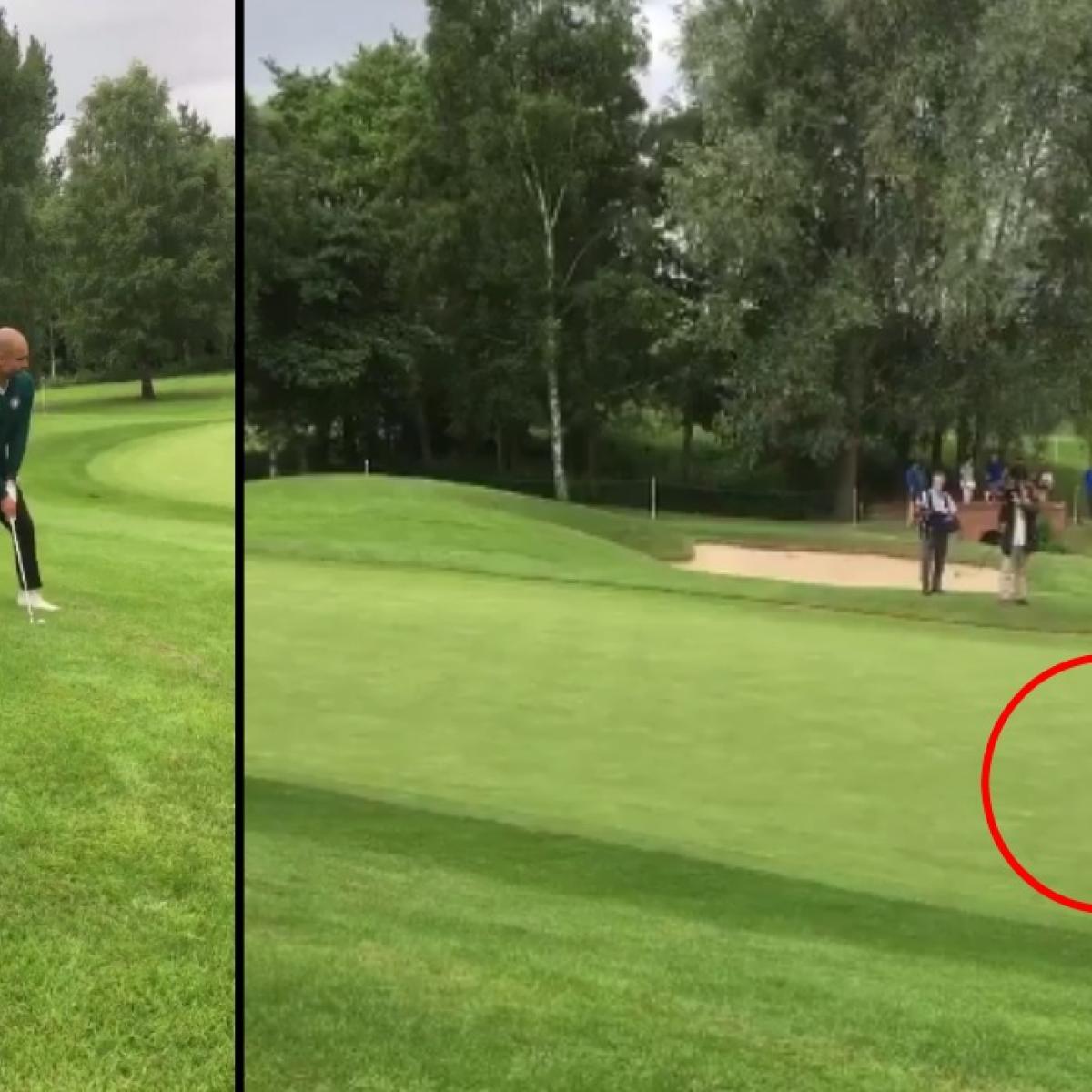 Pep Guardiola Chips In