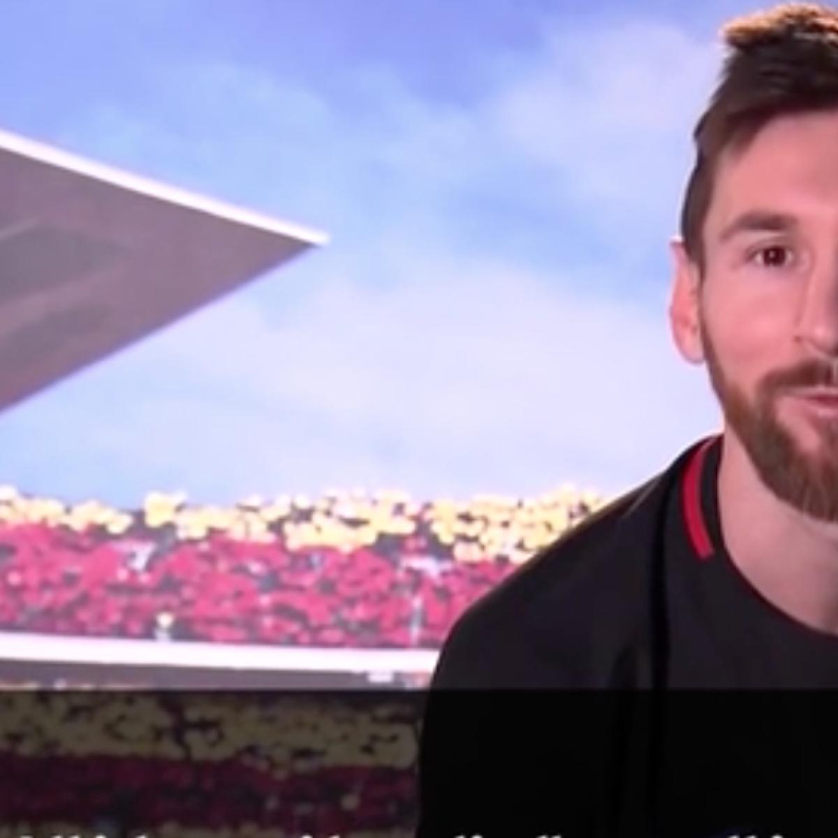 Lionel Messi send message to Neymar