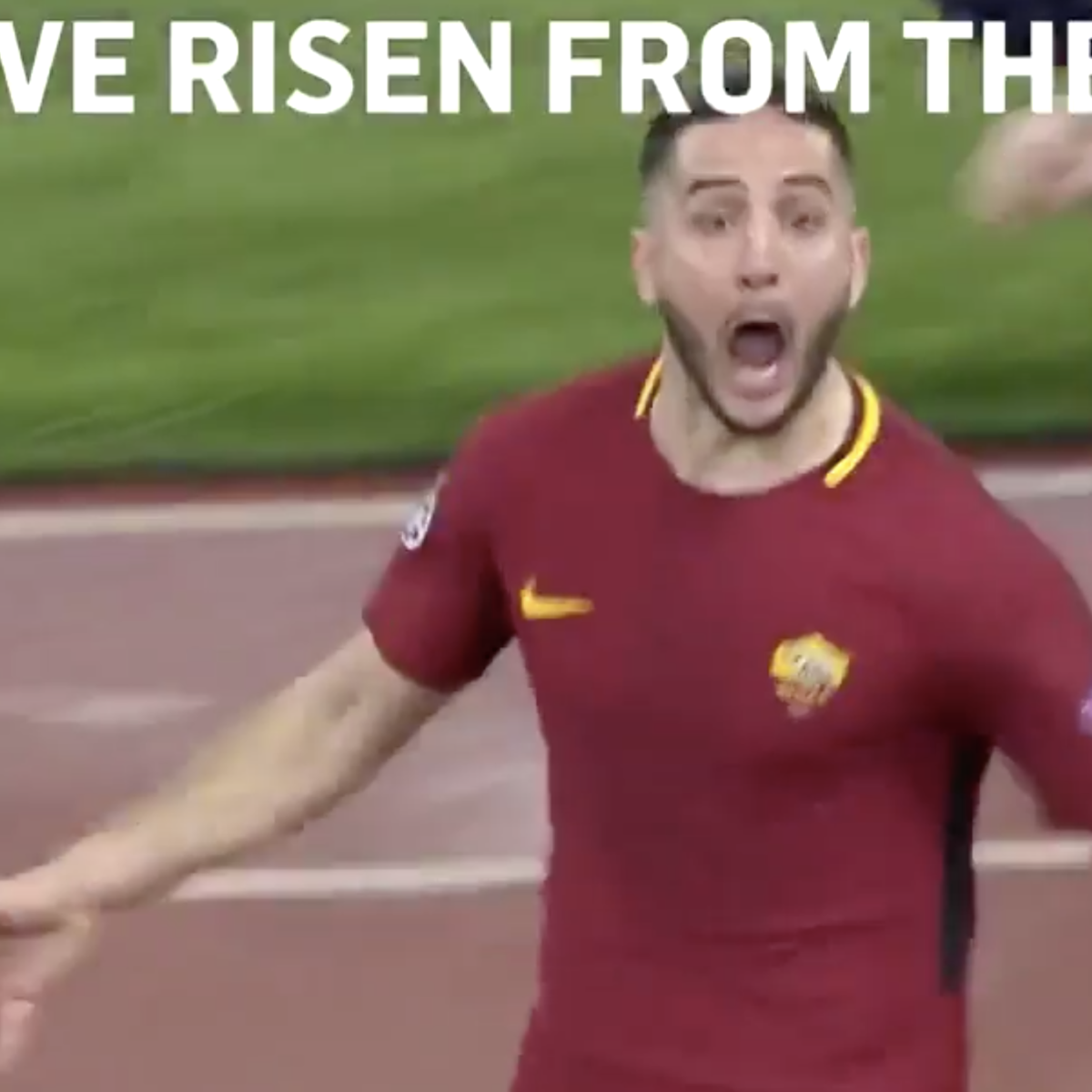 Commentary Roma Goal vs Barcelona