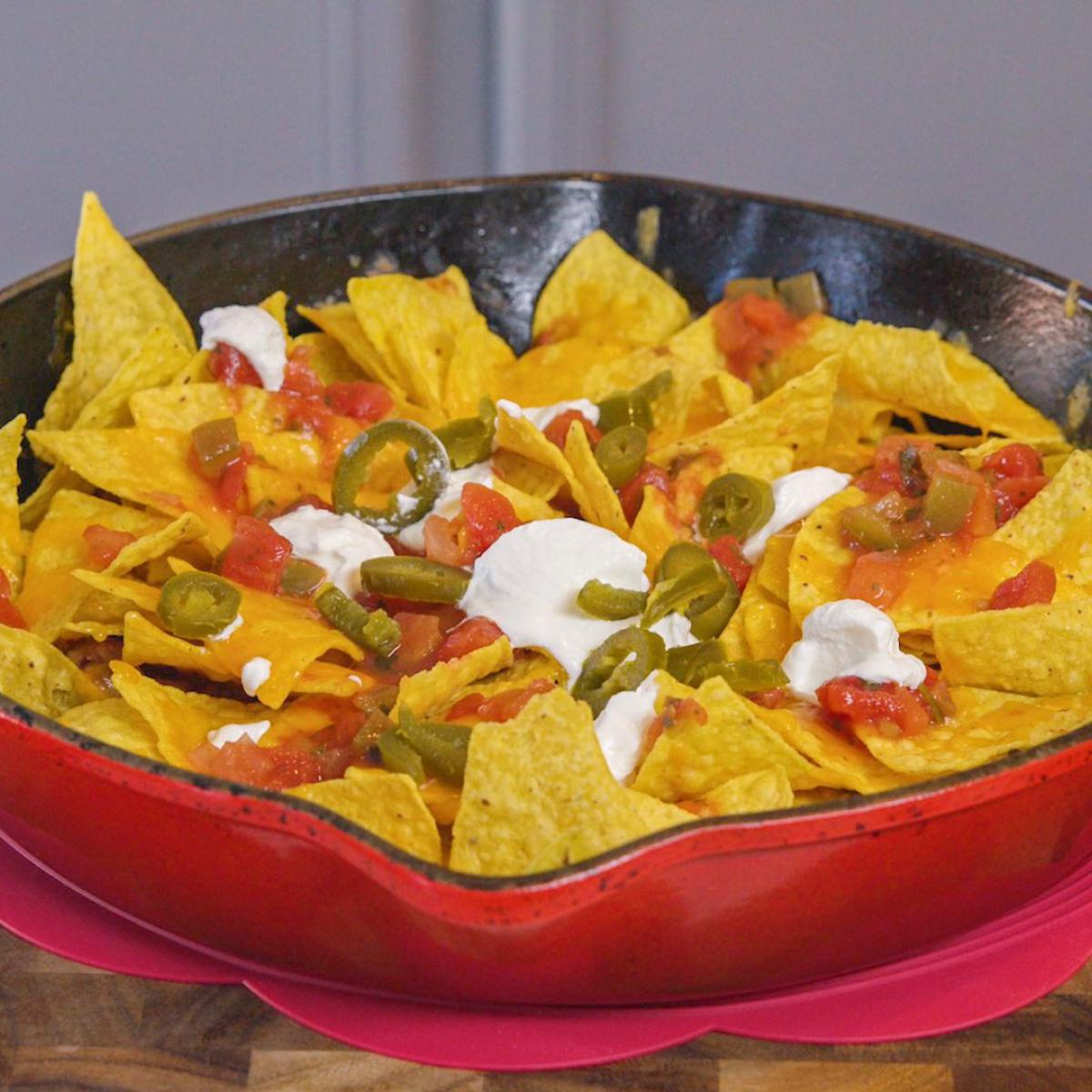 Game Day Skillet Nachos