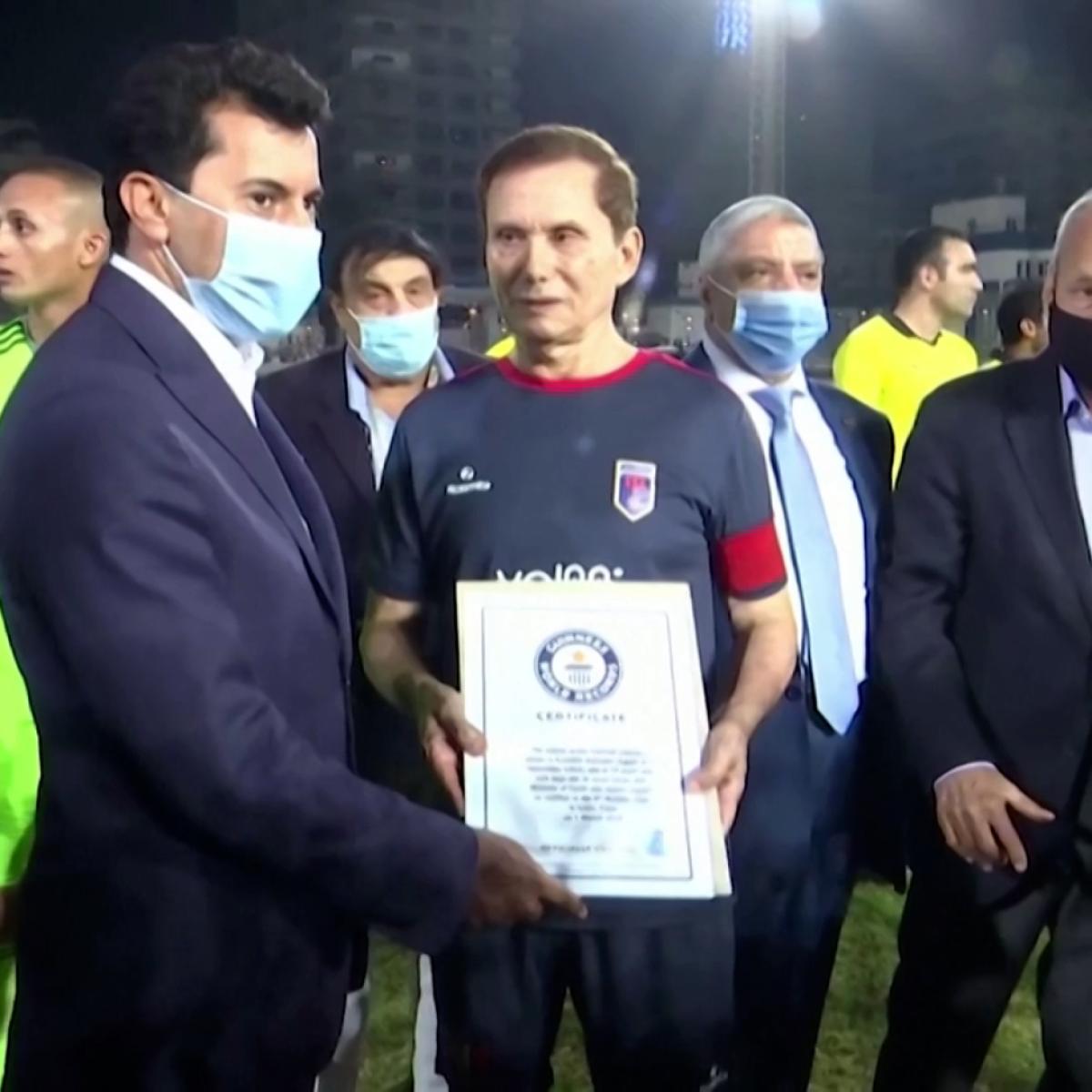 Ezzedin Bahder Breaks World Record For Oldest Player In A Professional Match