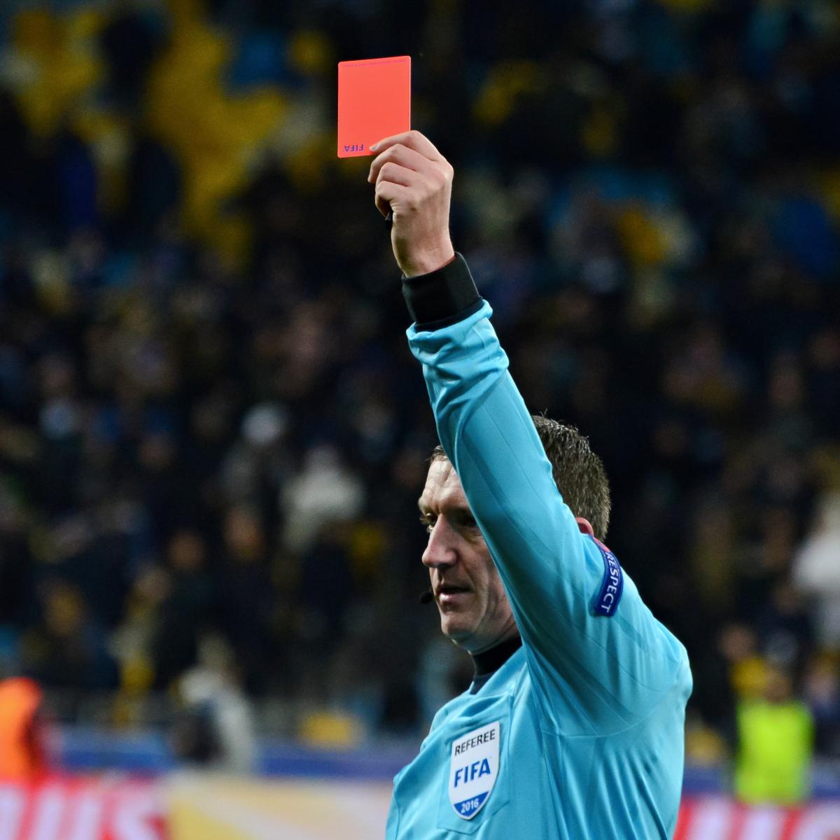 The Most Controversial Red Cards Given In 2018