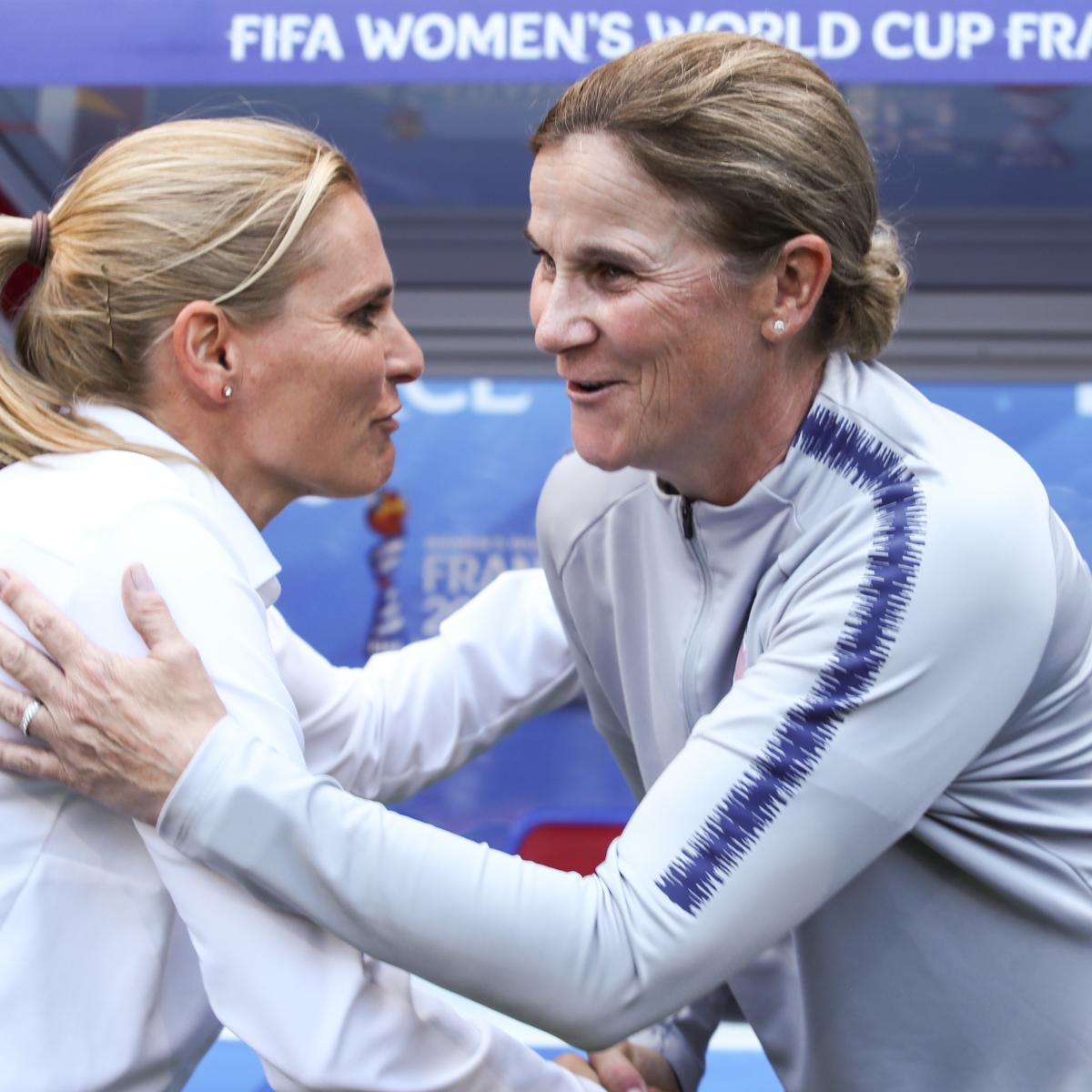 Sarina Wiegman and Jill Ellis