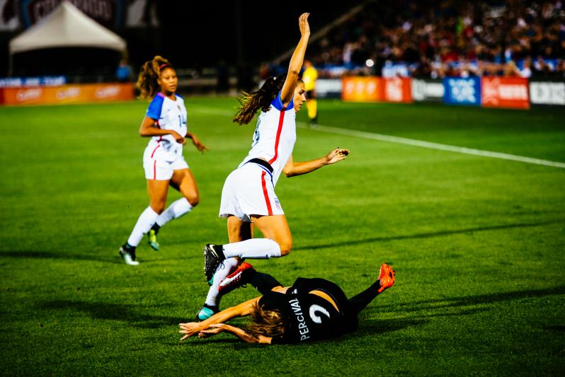 Alex Morgan goal New Zealand