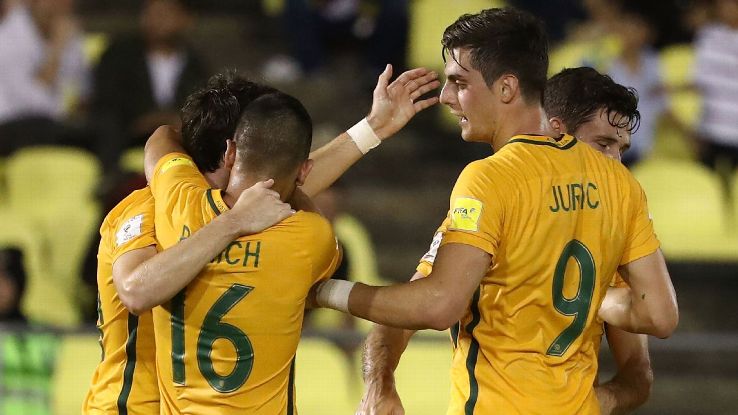 Australia vs Syria World Cup qualifying playoff
