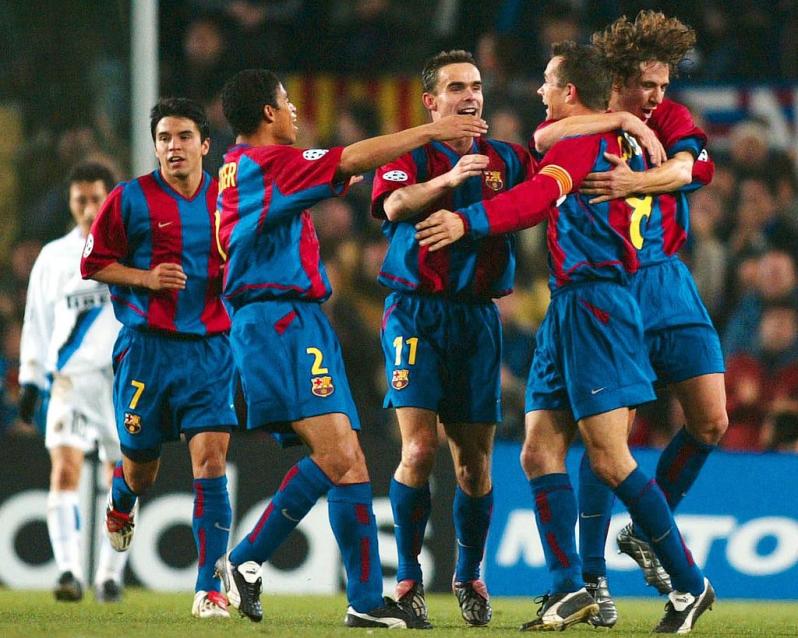 Barcelona durante a temporada 2002/03