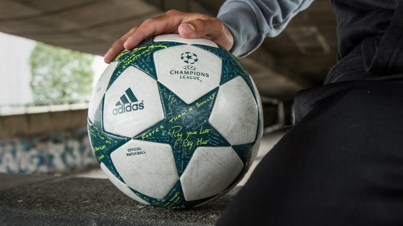 The new UEFA Champions League ball