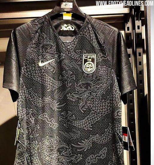 China Soccer Jersey 2018 Nike Home And Away