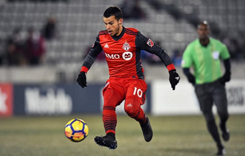 Coldest soccer game ever played — Sebastian Giovinco