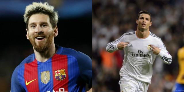 Lionel Messi and Cristiano Ronaldo age 29