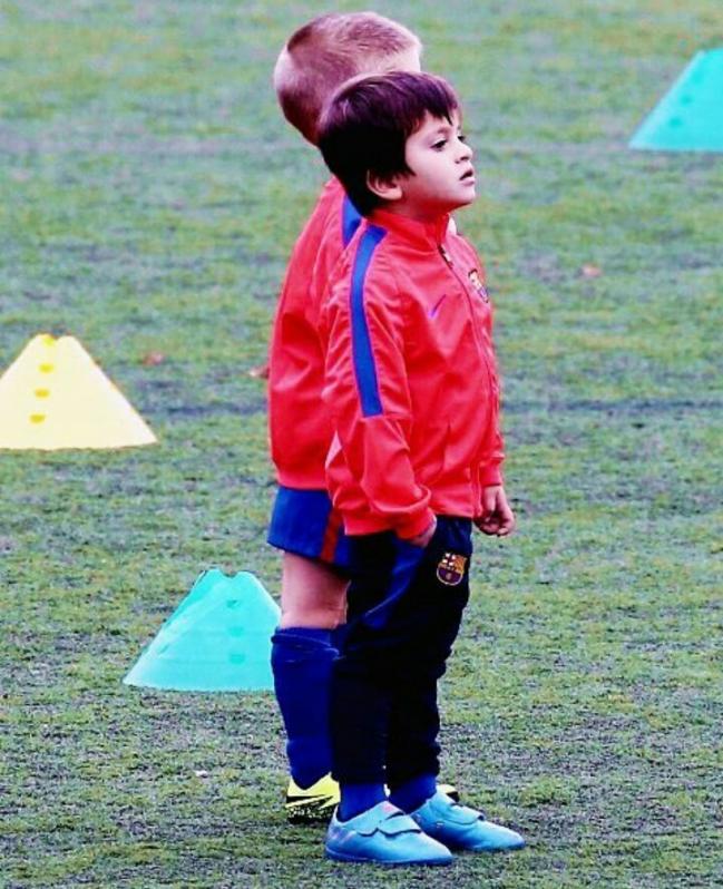 Thiago Messi Barcelona