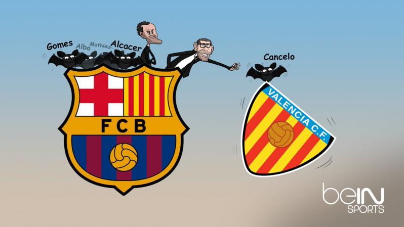 Valencia transfers to Barca