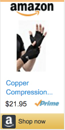 Best Gifts For Gamers - Copper Compression Carpal Tunnel Gloves