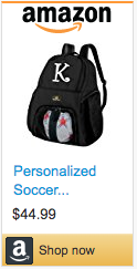 Best Soccer Gifts For Kids - Personalized Soccer Backpack