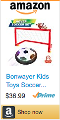 Best Soccer Gifts For Kids - LED Hover Soccer Ball With Two Goals