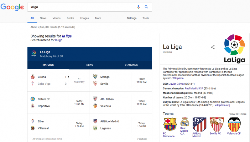 LaLiga Not La Liga