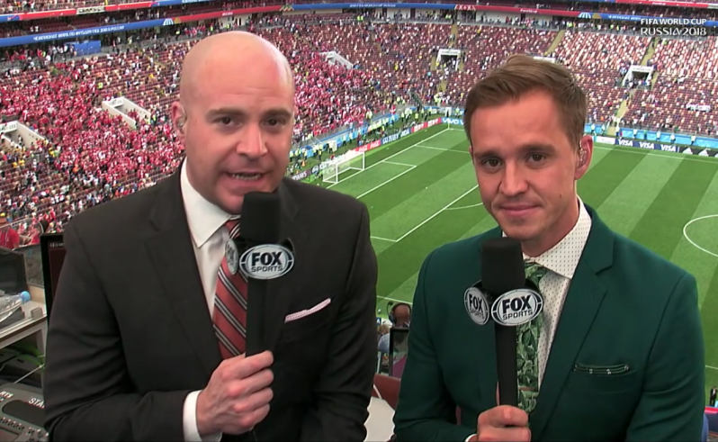 Fox World Cup Announcers