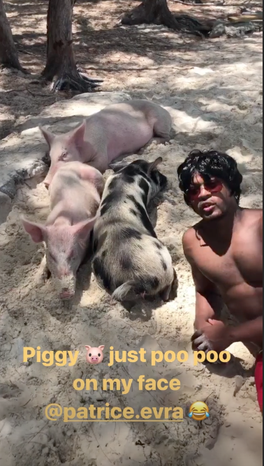 Patrice Evra Pig