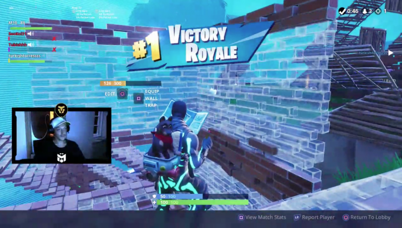 Mesut Ozil Fortnite Twitch Stream Ends In Victory Royale - cool fortnite names with tv