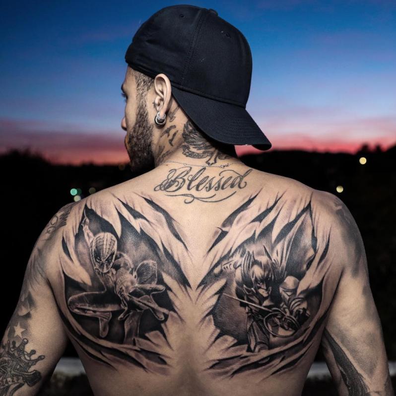 New Neymar Tattoo