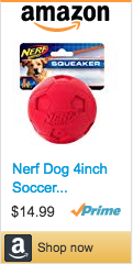 Best Soccer Gifts Online - Nerf Dog Soccer Ball