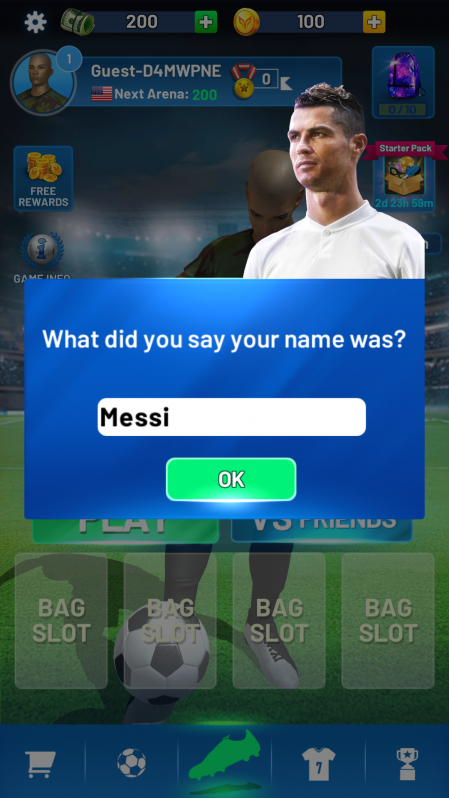 Cristiano Ronaldo Mobile Game