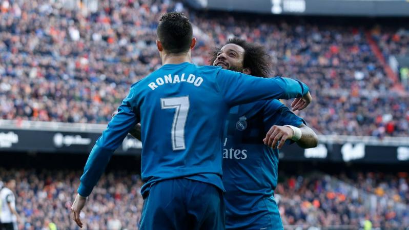 CR7 and Marcelo