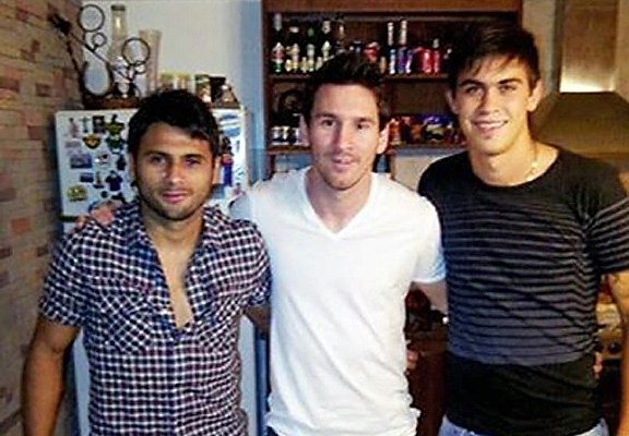 Messi Cousins, Argentineans Maxi and Emanuel Biancucchi