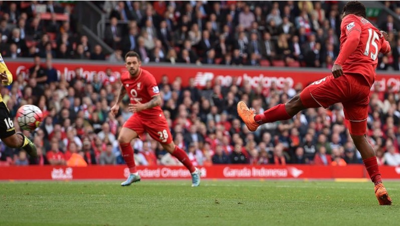 Daniel Sturridge registers his first goal of the EPL season. 