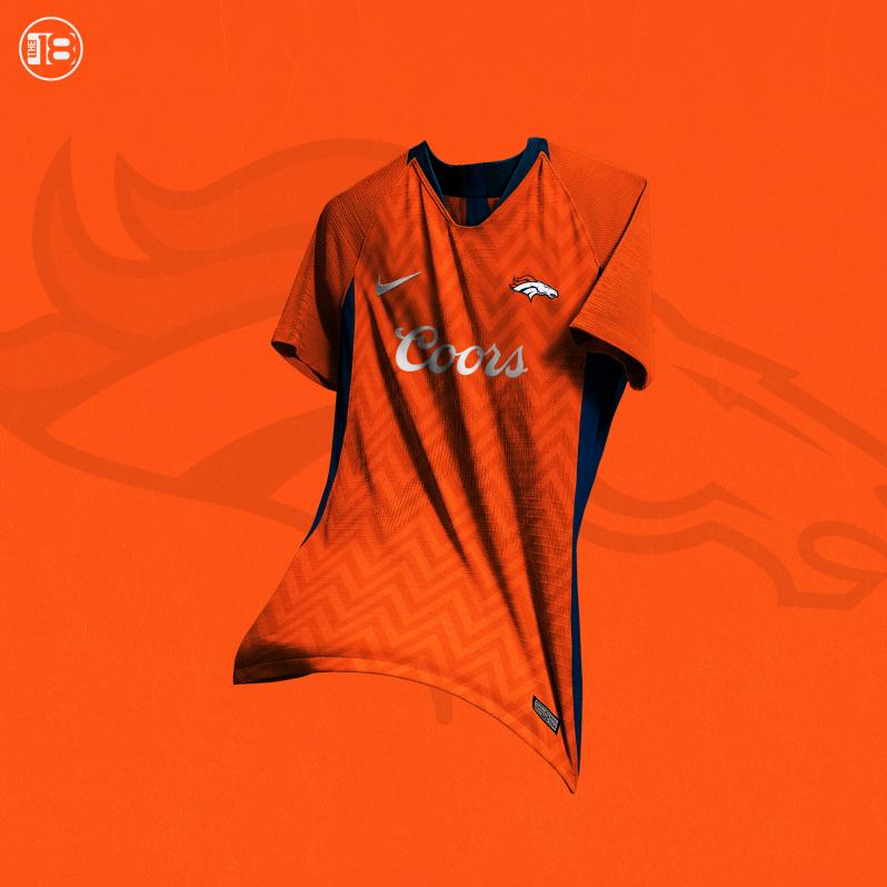 Denver Broncos Soccer Jersey