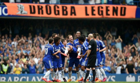 Chelsea drogba farewell