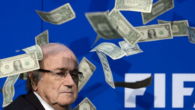 A Sepp Blatter suspension seems inevitable. 