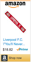 Best Soccer Gifts - Liverpool Scarf