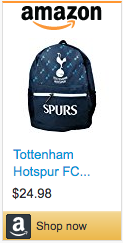 Best Soccer Gifts - Tottenham Hotspur Backpack