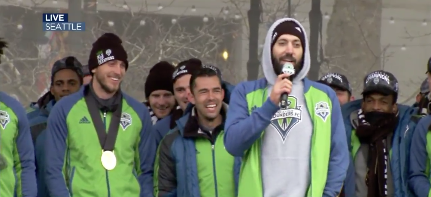 Clint Dempsey: Portland 'can't say sh**' after Sounders win MLS Cup -  Sports Illustrated